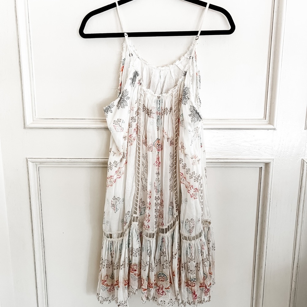 Free People FP One Ruffle Bottom Mini Dress - Picture 9 of 10